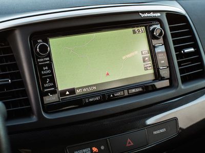2017 Mitsubishi Lancer Navigation and Audio Display Unit