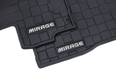 2014 Mitsubishi Mirage Floor Mats, All Weather MZ314842