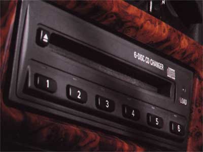 2001 Mitsubishi Galant In-Dash 6 Disc CD Changer