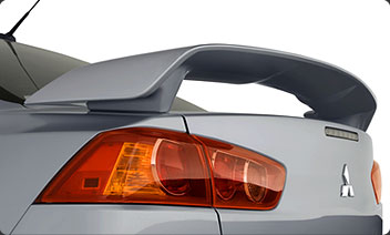 2013 Mitsubishi Lancer Rear Wing Spoiler