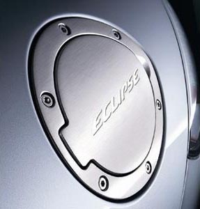 2009 Mitsubishi Eclipse Spyder Alloy Fuel Door MZ313512