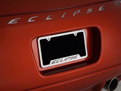 2008 Mitsubishi eclipse spyder license plate frame