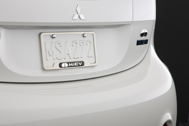 2016 Mitsubishi i-MiEV License Plate Frame - iMiEV MZ314567