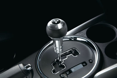 2014 Mitsubishi Outlander Sport Shift Knob, Aluminum-Leathe MZ525507EX