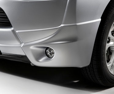 2014 Mitsubishi Outlander Front Corner Airdams