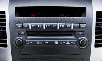 2010 Mitsubishi Lancer CD Changer MZ360145EX