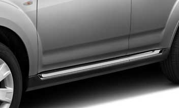 2011 Mitsubishi Outlander Side Air Dam Kit - Chrome AUT07YXX02